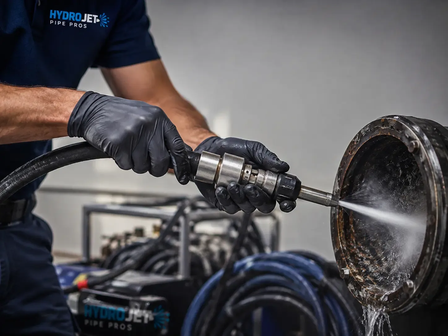 Hydro Jet Pipe Descaling in Santa Fe, TX